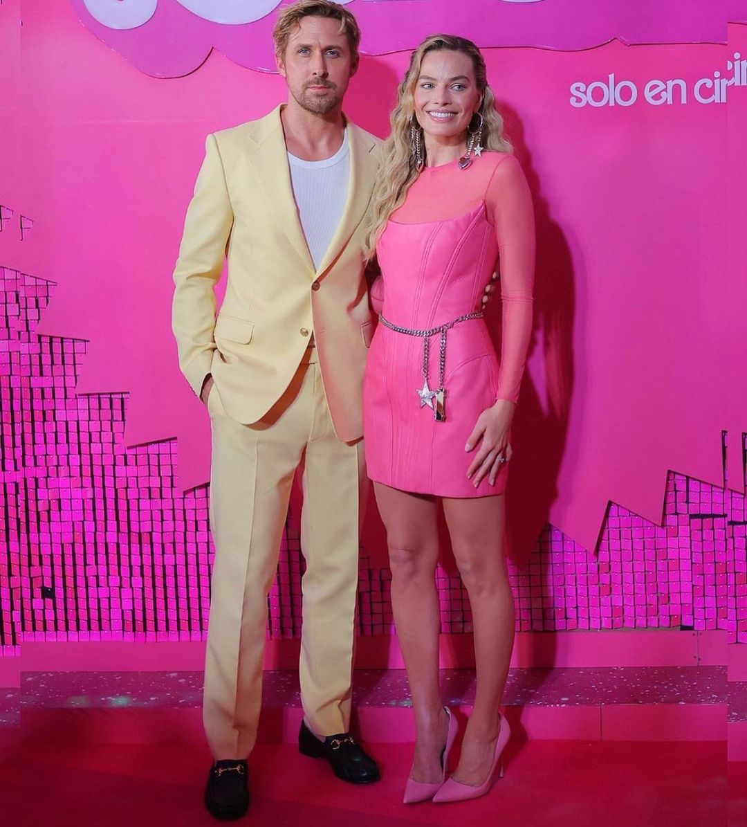 Ryan Gosling and Margot Robbie