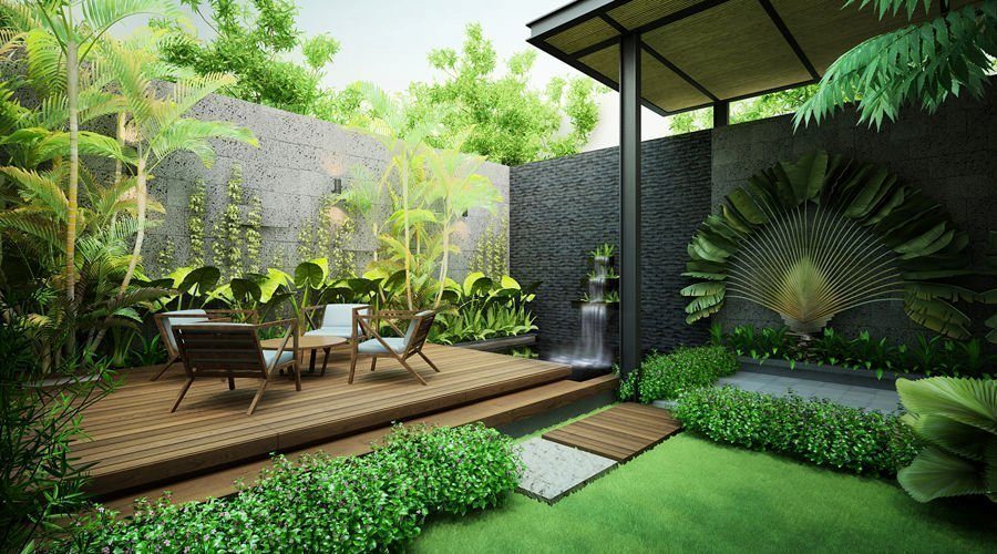Ý tưởng thiết kế sân vườn Đẹp - Sang trọng - Phong thuỷ | Đèn Năng Lượng  Mặt Trời Kitawa | Kiến Tạo Ánh Sáng Kitawa