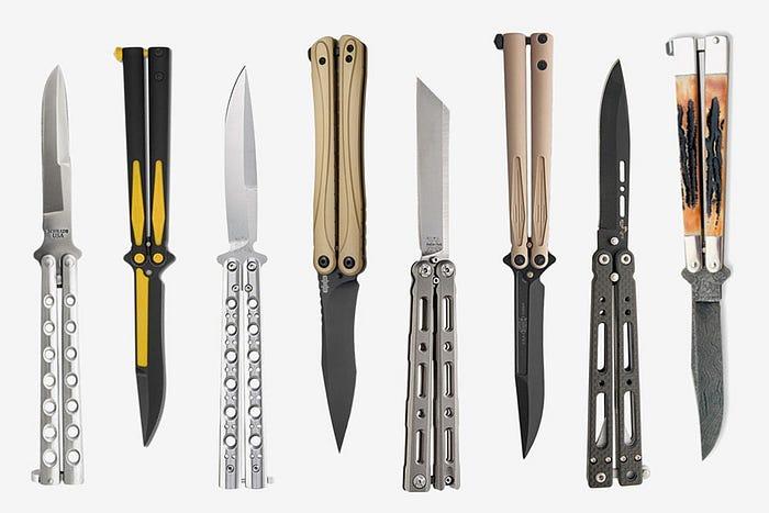 A group of knives

Description automatically generated with low confidence