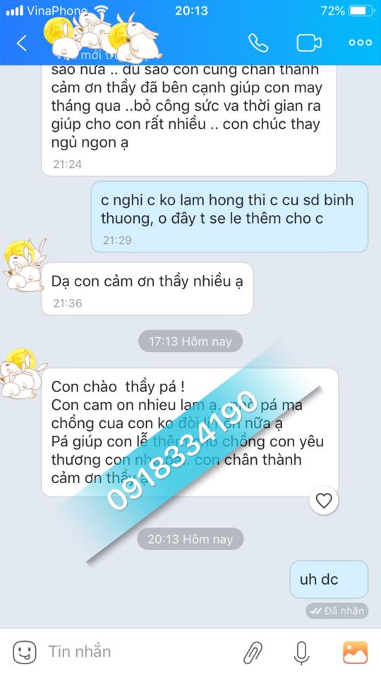 Bùa thầy Pá vi hoàn toàn lành tính