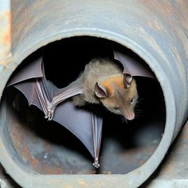 Can Bats Enter Through Furnace Exhaust Pipe
