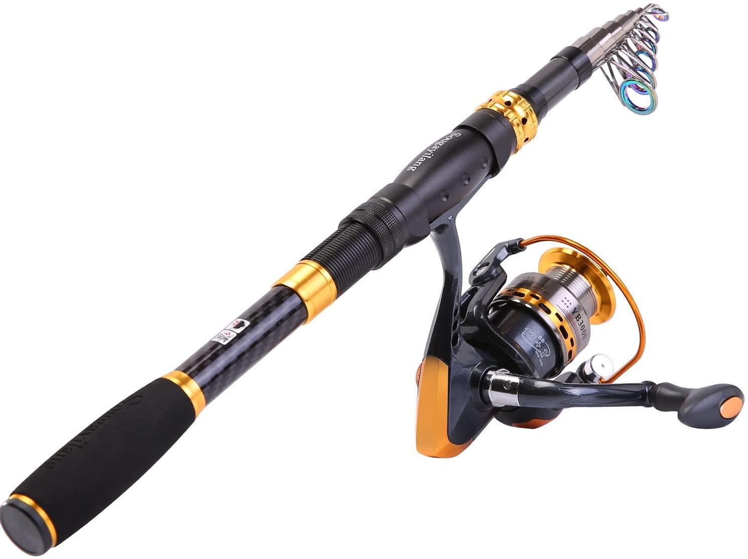 Sougayilang Fishing Rod Reel Combos