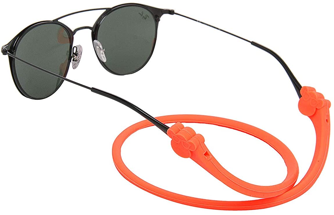 Premium Waterproof Sunglass Straps - Durable Eyewear Retainer Perfect for Sports - Made with MonkeyGrip Adjustable Technology