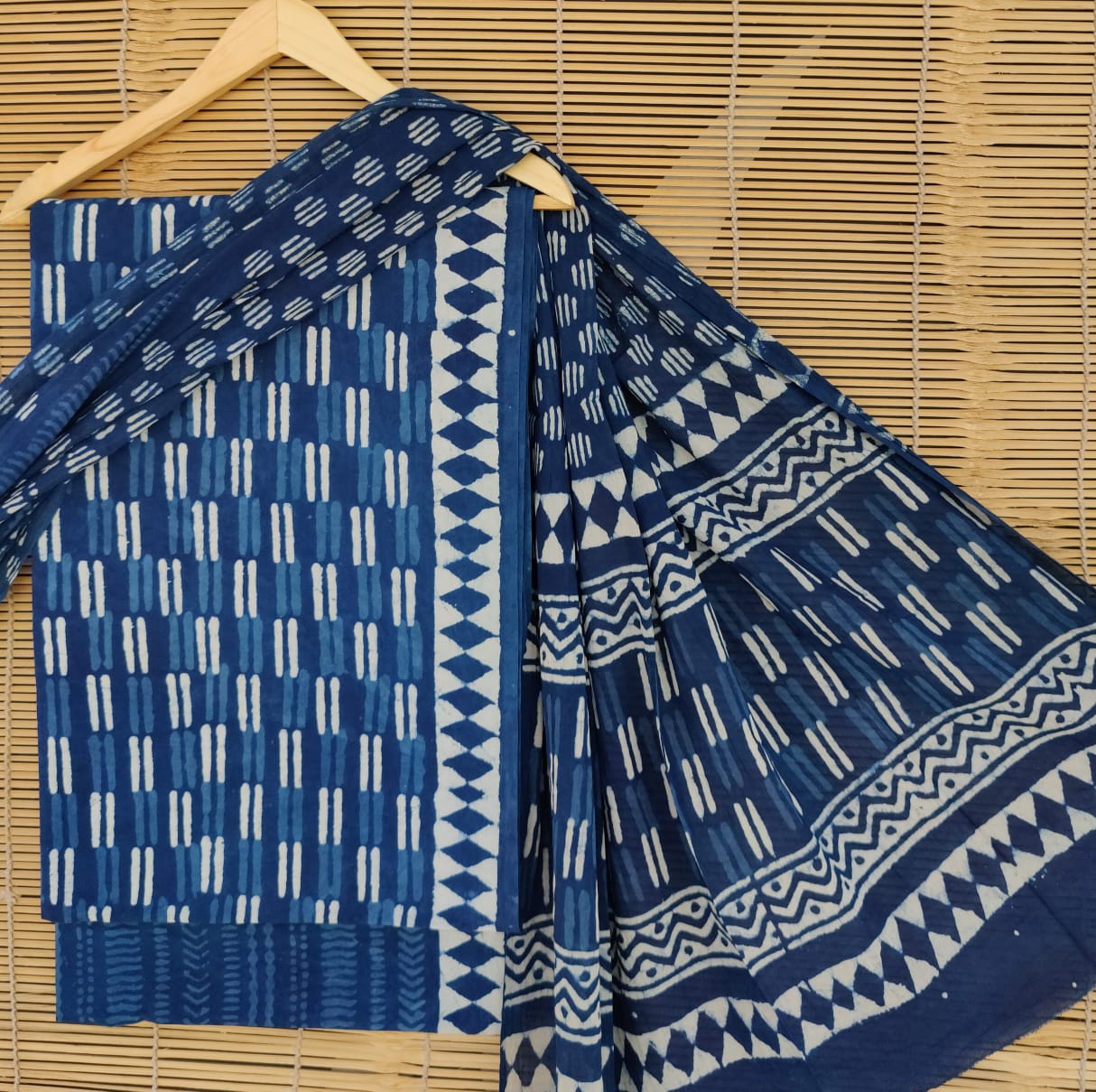 Exclusive new hand block printed cotton suits