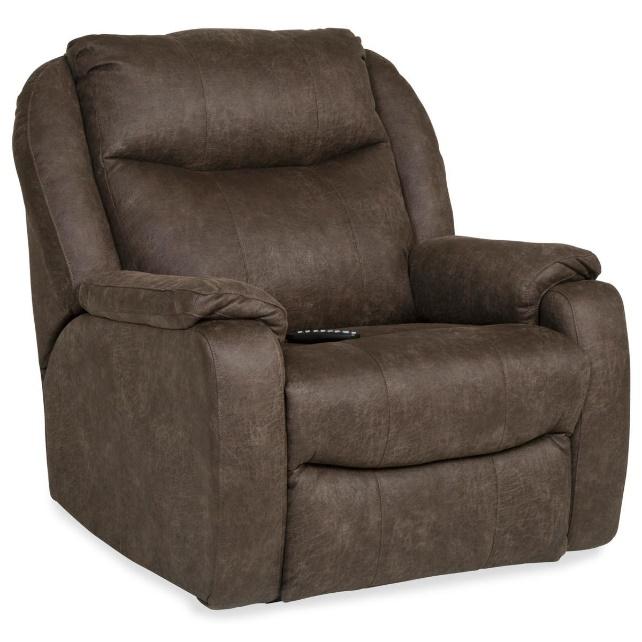 Extra-Large Brown Recliner