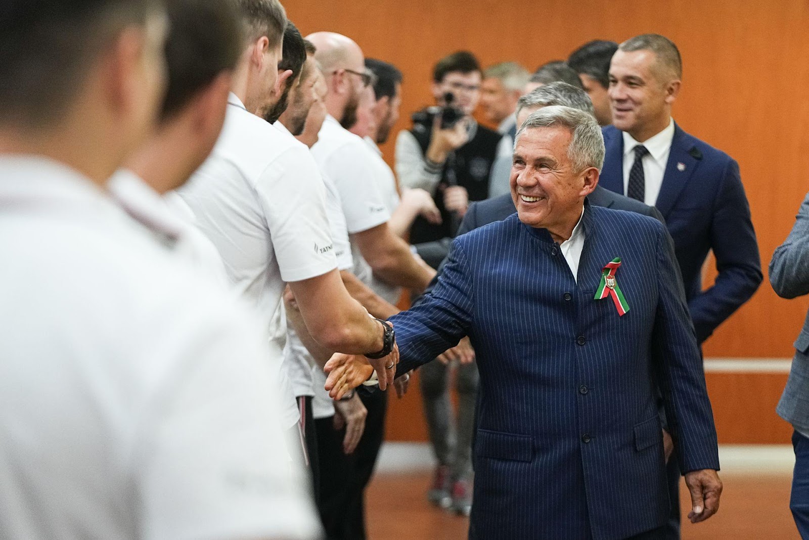 Минниханов на встрече с ХК «Ак Барс»