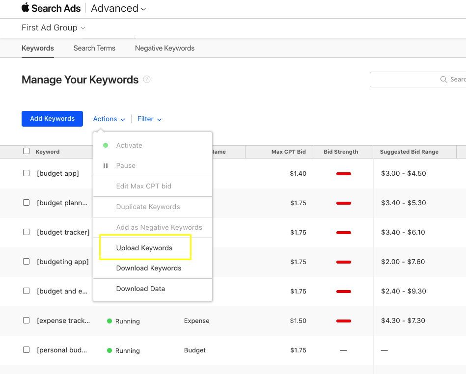 How to Make Bulk Changes in Apple Search Ads Jordan Digital
