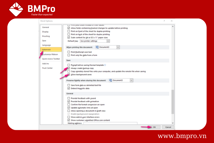 Khôi phục file word bị ghi đè