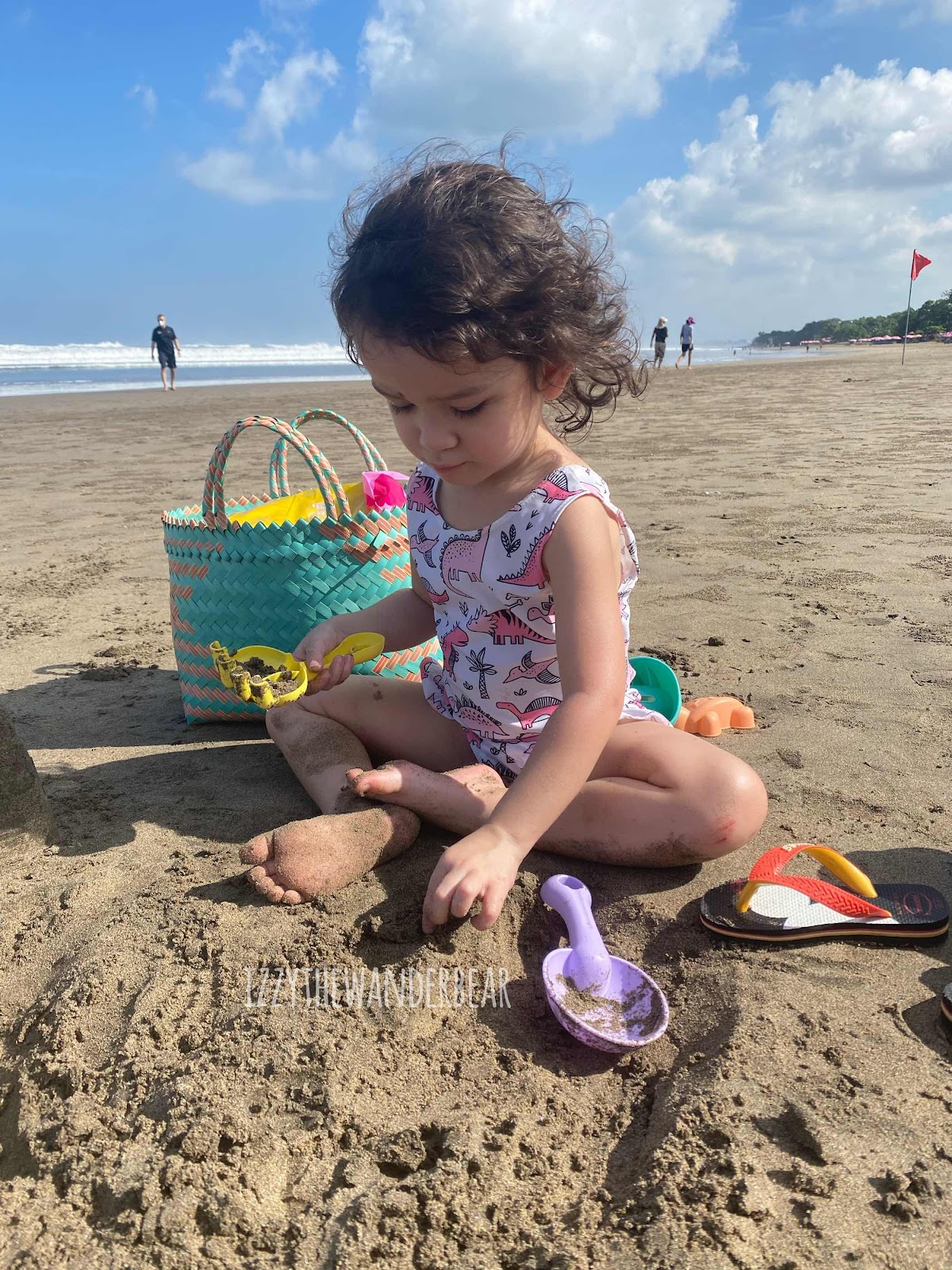 Playing On The Double Six Beach