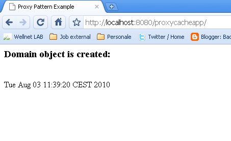 proxy cache result without reflection