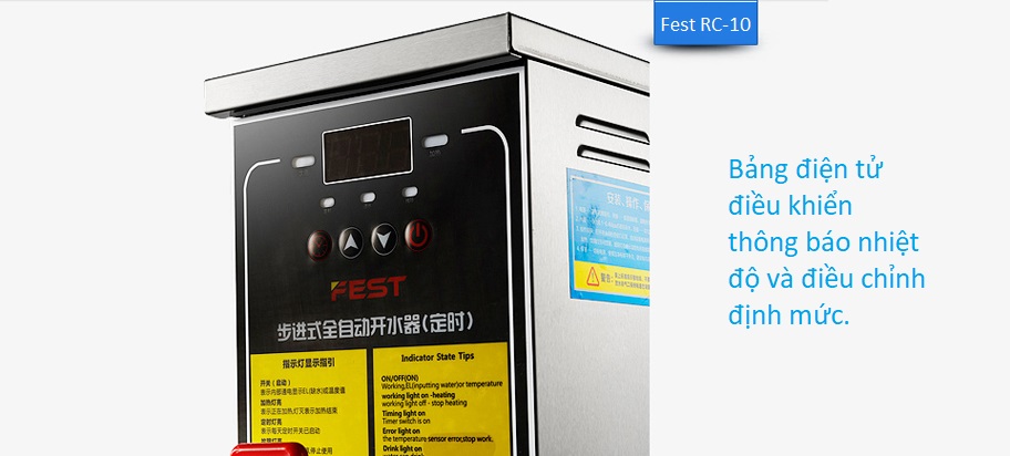 Máy đun nước siêu tốc Fest RC-30 - ảnh 9 Máy đun nước siêu tốc Fest RC-30 - ảnh 9