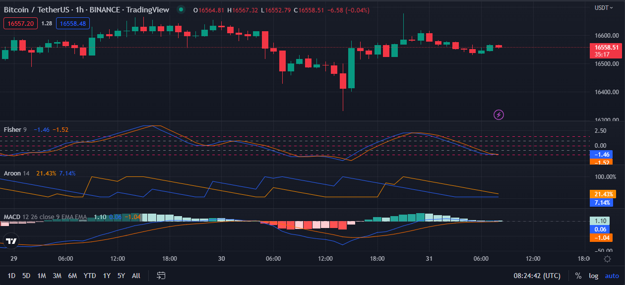 BTC/USD 1-hour price chart (source: TradingView)