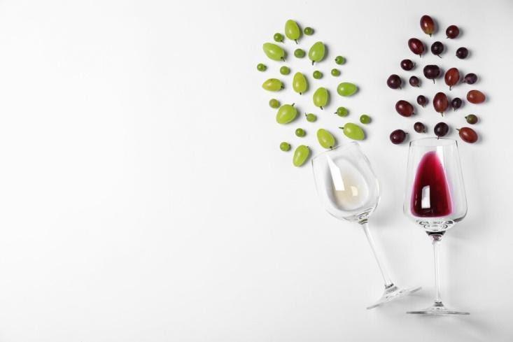 A group of wine glasses  Description automatically generated with low confidence