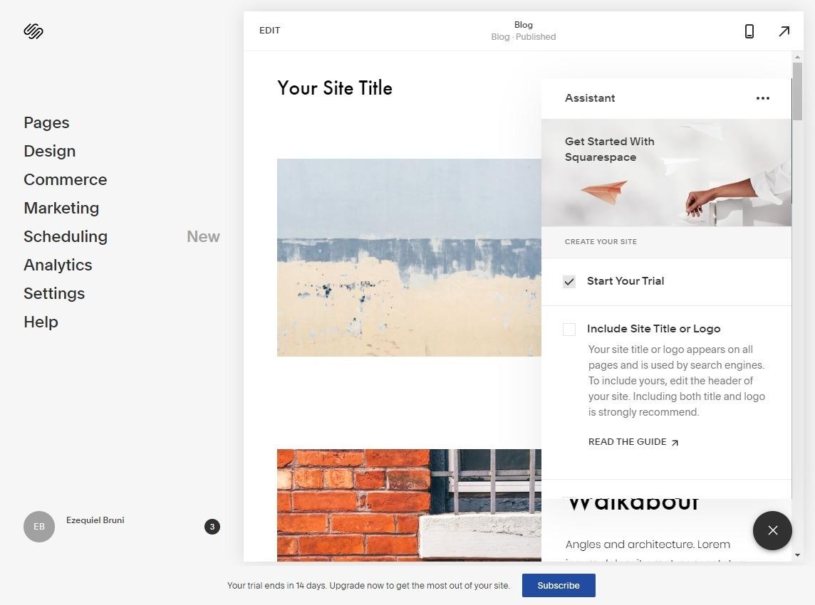 Customizing Your Squarespace Site: A Detailed Walkthrough