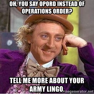 Military jargon in 10 amazing memes