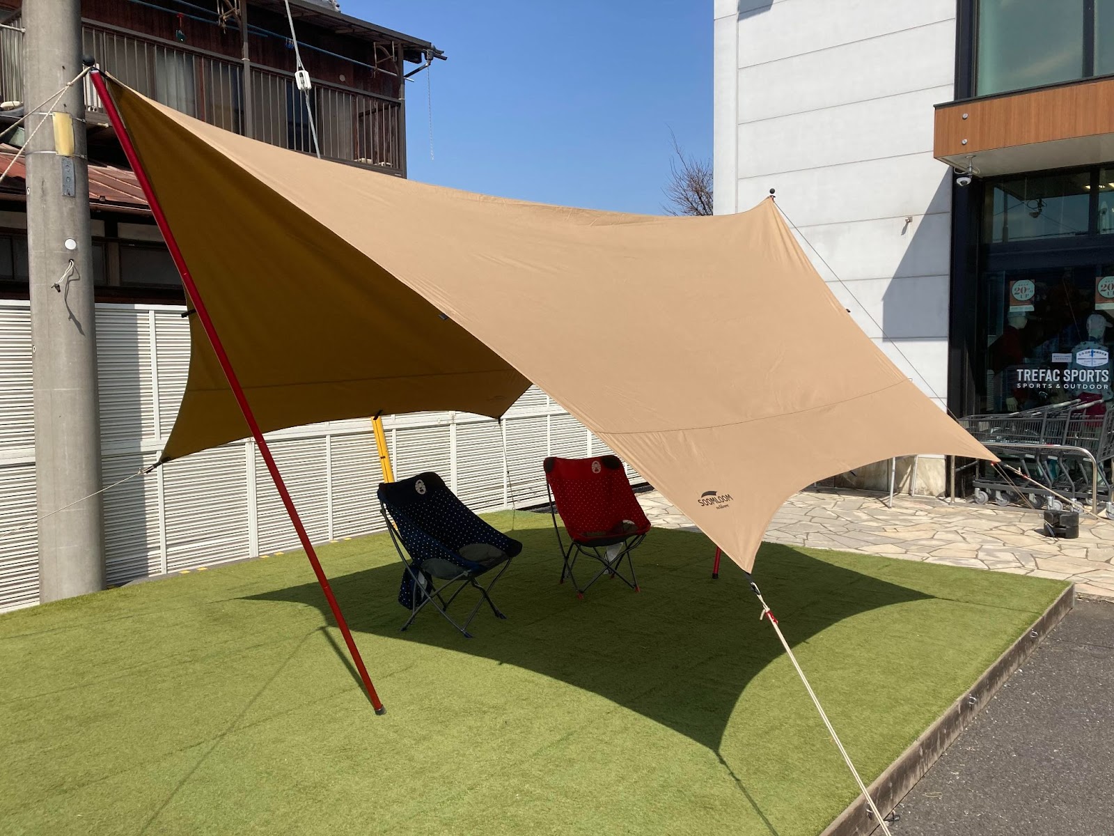 SOOMLOOM  TCタープ　5.7m×5m