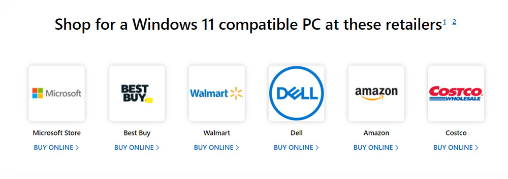 Compatible PC for Windows 11