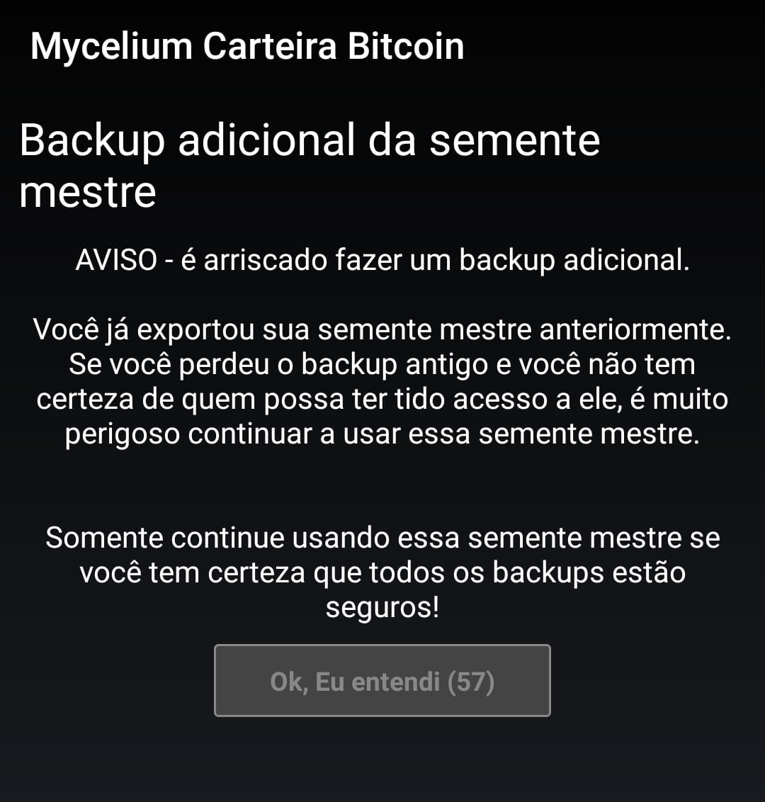 Investidor esquece chave privada de carteira com criptomoedas ao tentar  formatar celular