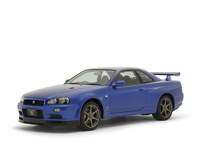 The Nissan Skyline R34 GT-R was nearly powered by a V6