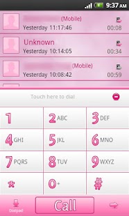 GO Contacts EX Theme Pro Pink apk Review