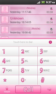 GO Contacts EX Theme Pro Pink apk