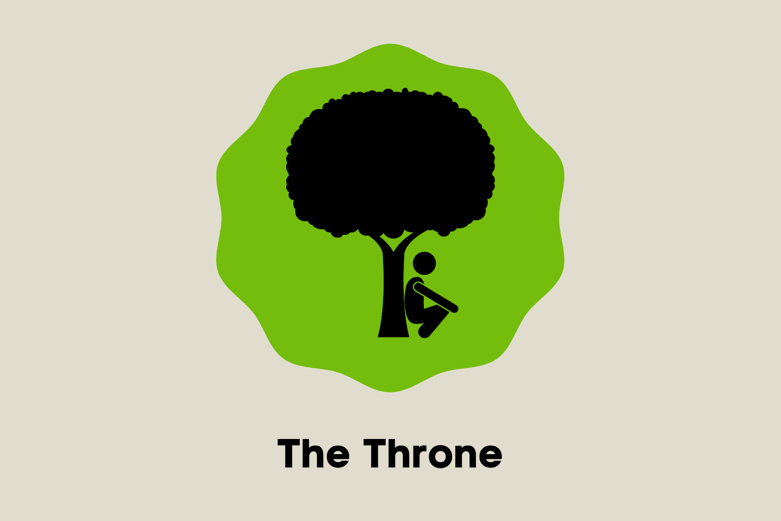 the throne