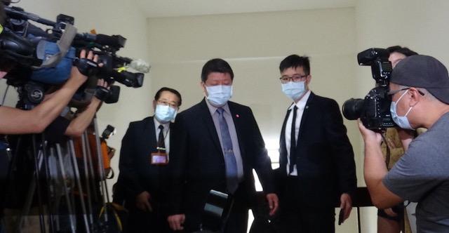 国防部副部长张哲平赴立法院备询并说明F16失联情况。(记者夏小华摄)