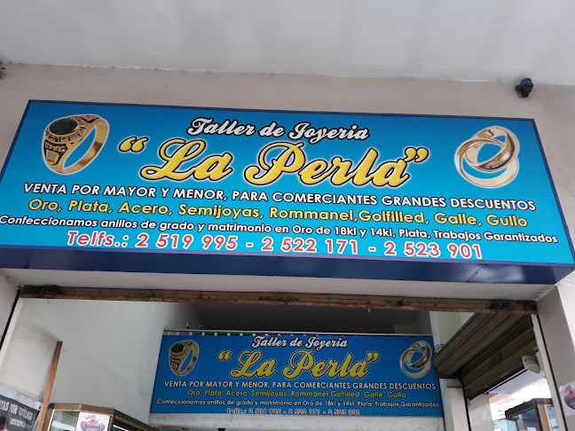 Horarios de Taller De Joyería La Perla