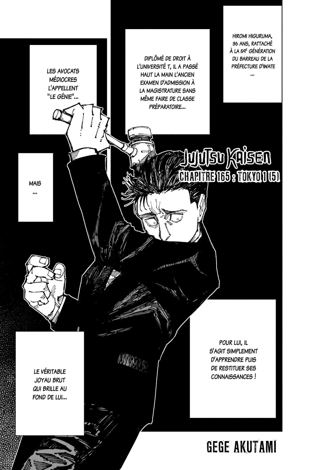 Jujutsu Kaisen: Chapter 165 - Page 1