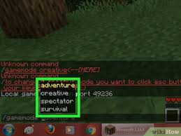 How to place the GameMode Command in Minecraft?