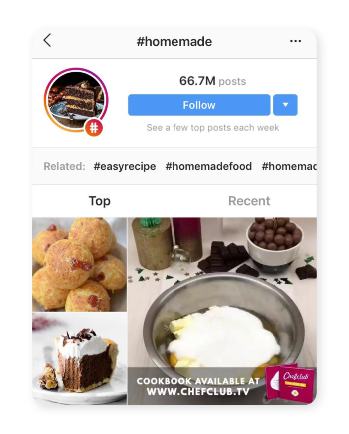 trending instagram hashtags for food 