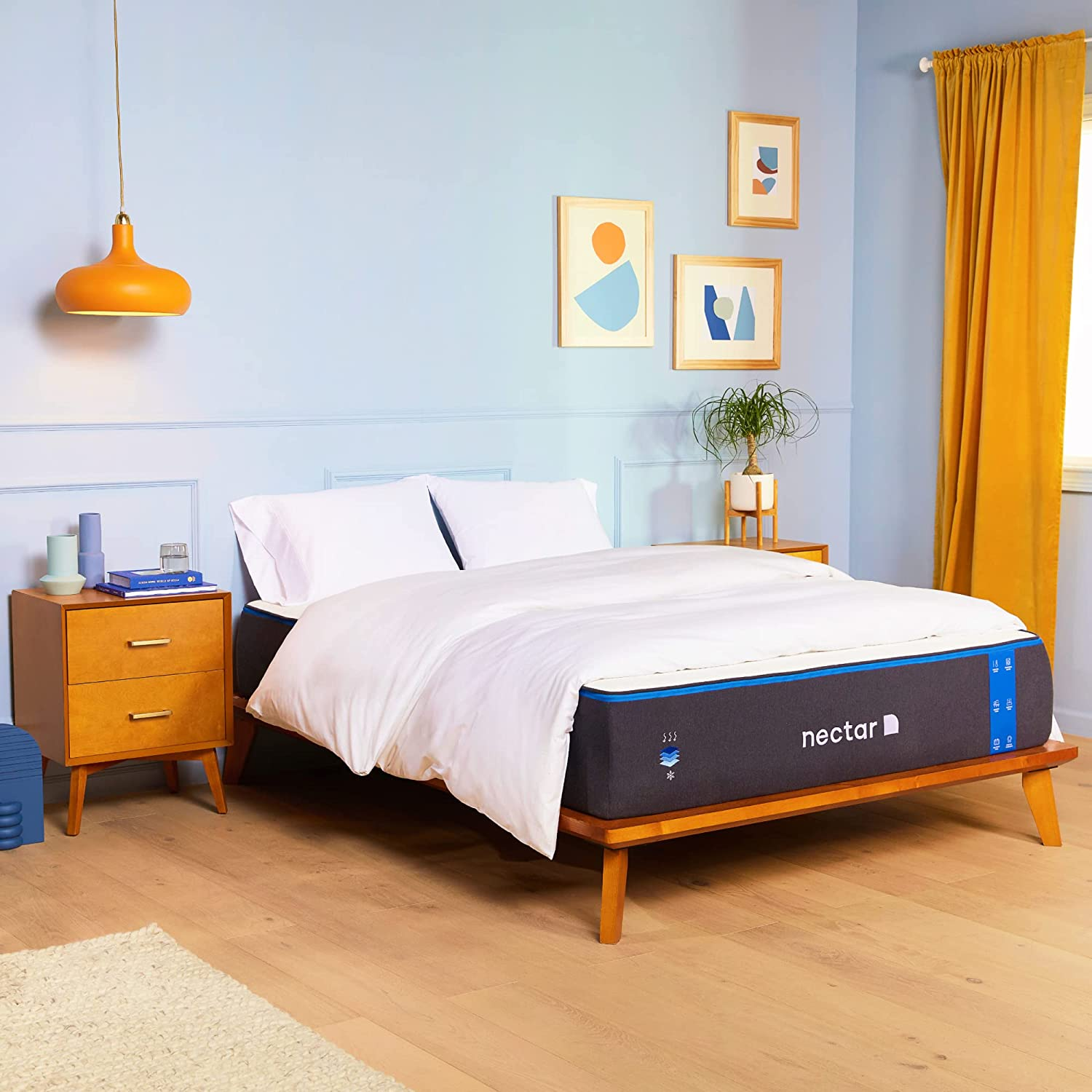 This mattress provides maximum comfort with a great warranty offer.