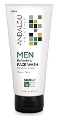 Andalou Naturals Men Refreshing Face Wash