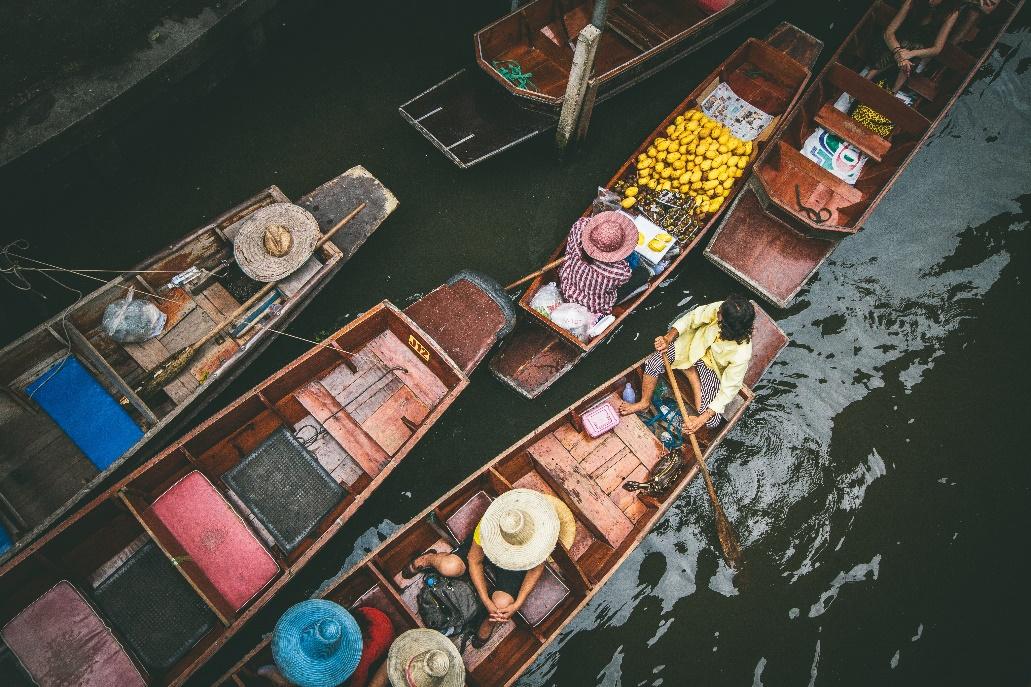 Canals and Floating Market 