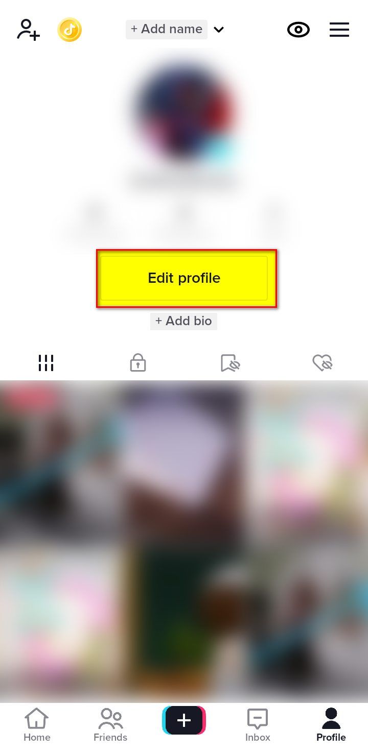 edit profile. How to change TikTok Profile Picture?