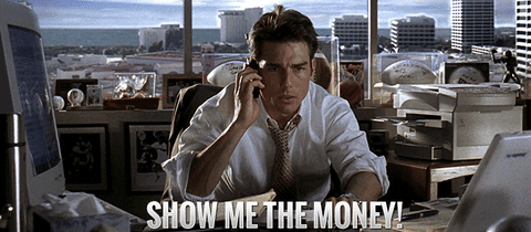 cold calling scripts: Jerry Maguire GIF