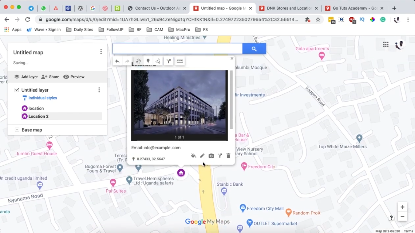 screenshot from google my maps tutorial 