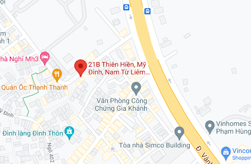 Địa điểm đón/trả khách tại Hà Nội