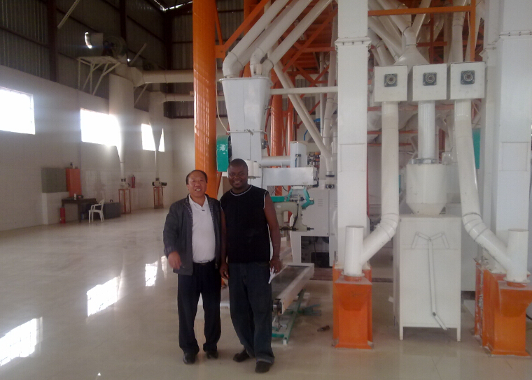 150T24H Maize milling plant in Zambia (2)