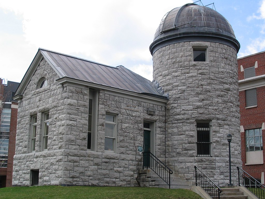 Holden Observatory is part of the Comstock Tract Buildings