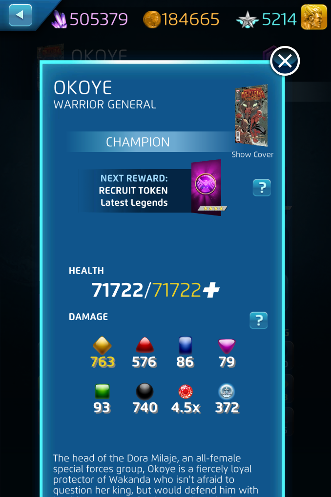 New Feature in R191: Shards — Marvel Puzzle Quest Help Center
