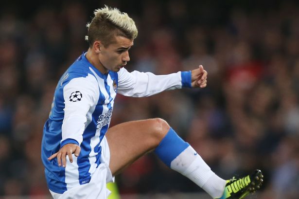 Antoine Griezmann mohawk hair style