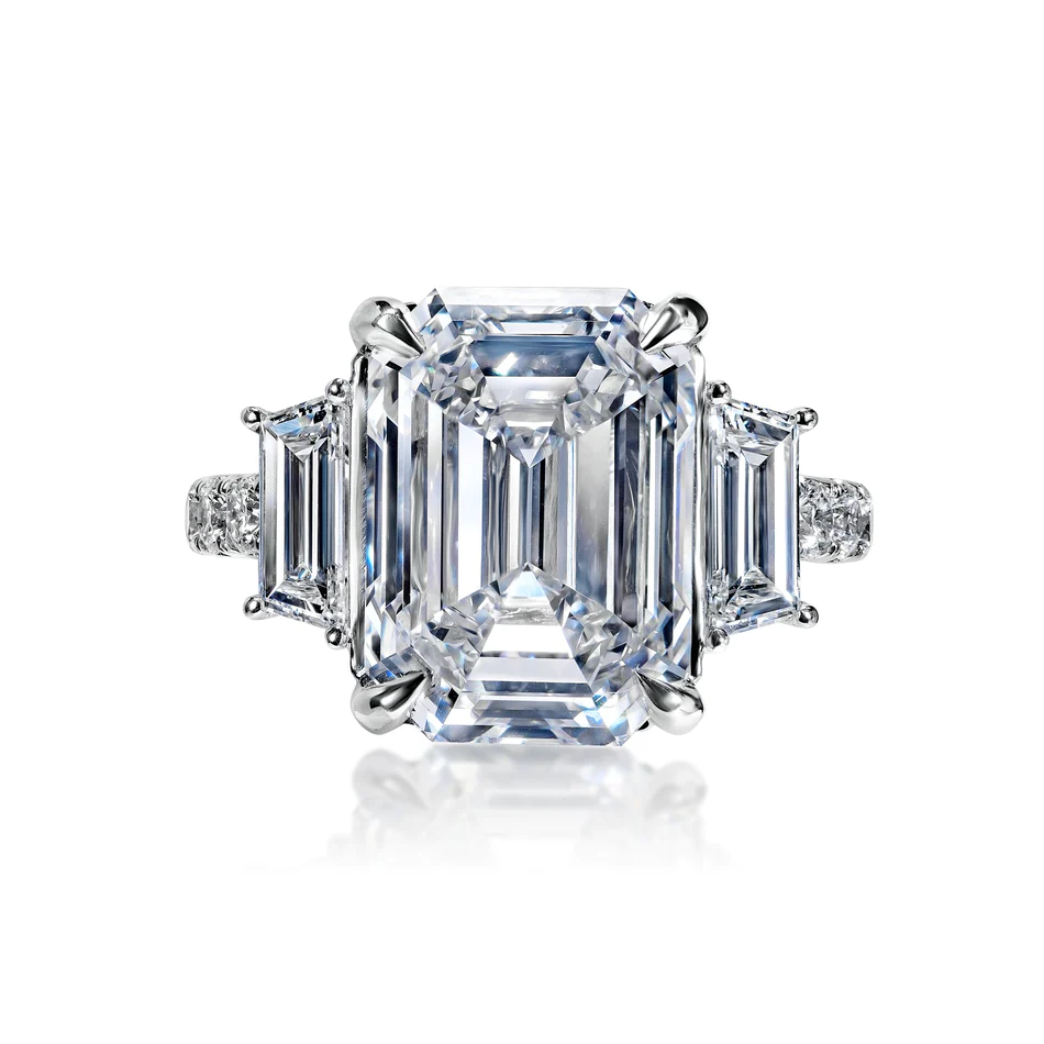 Emerald Cut Engagement Ring Adelina