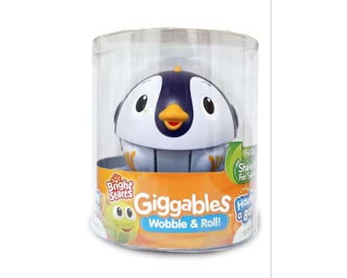 Recommended Educational Toys for Children Under 1 Years Old Bright Starts Giggables Penguin