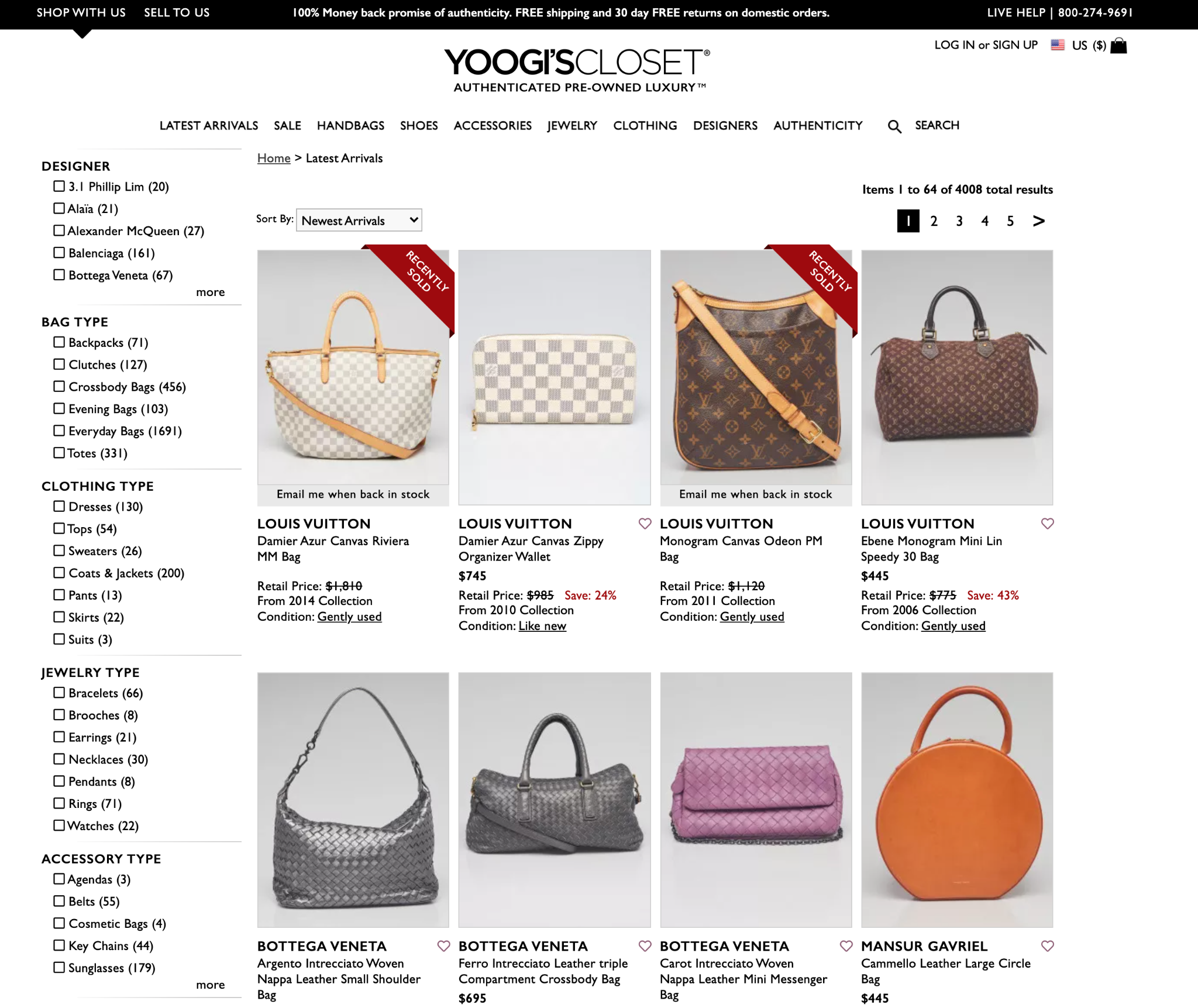 Buy, Sell & Consign Used Designer Luxury Items - Yoogi's