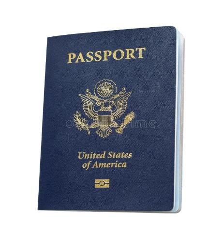 The Passport the United States of America Stock Photo - Image of states,  cover: 118899408