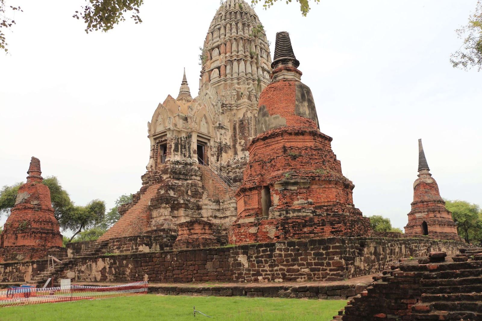 24 hours in Bangkok. This is Wat Rachaburana which is within Ayutthaya Historical Park