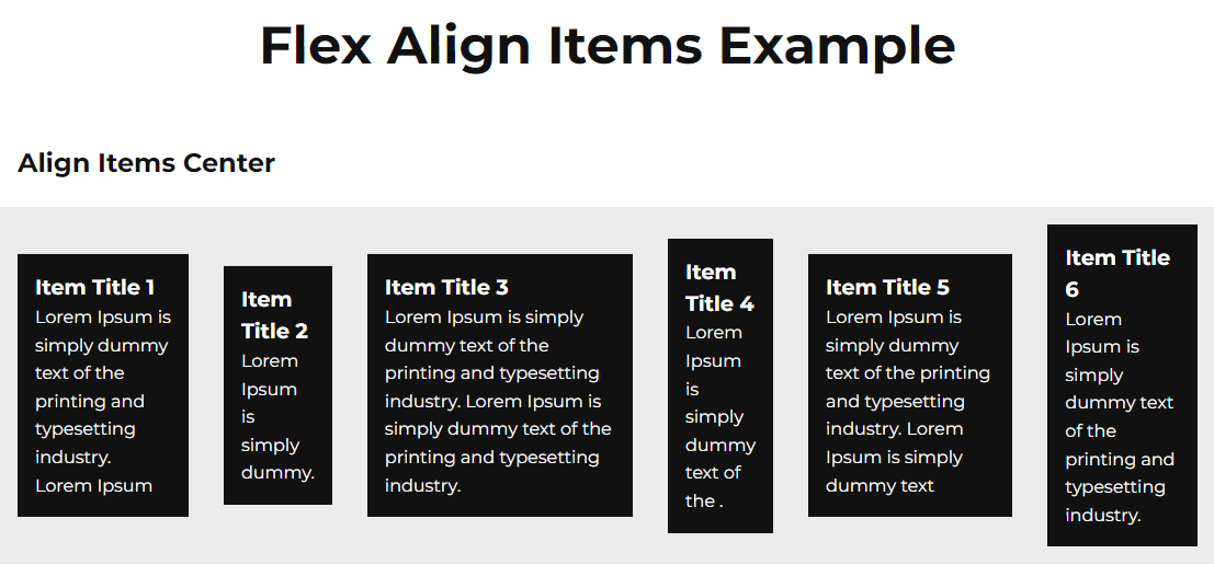 flex align iten center example