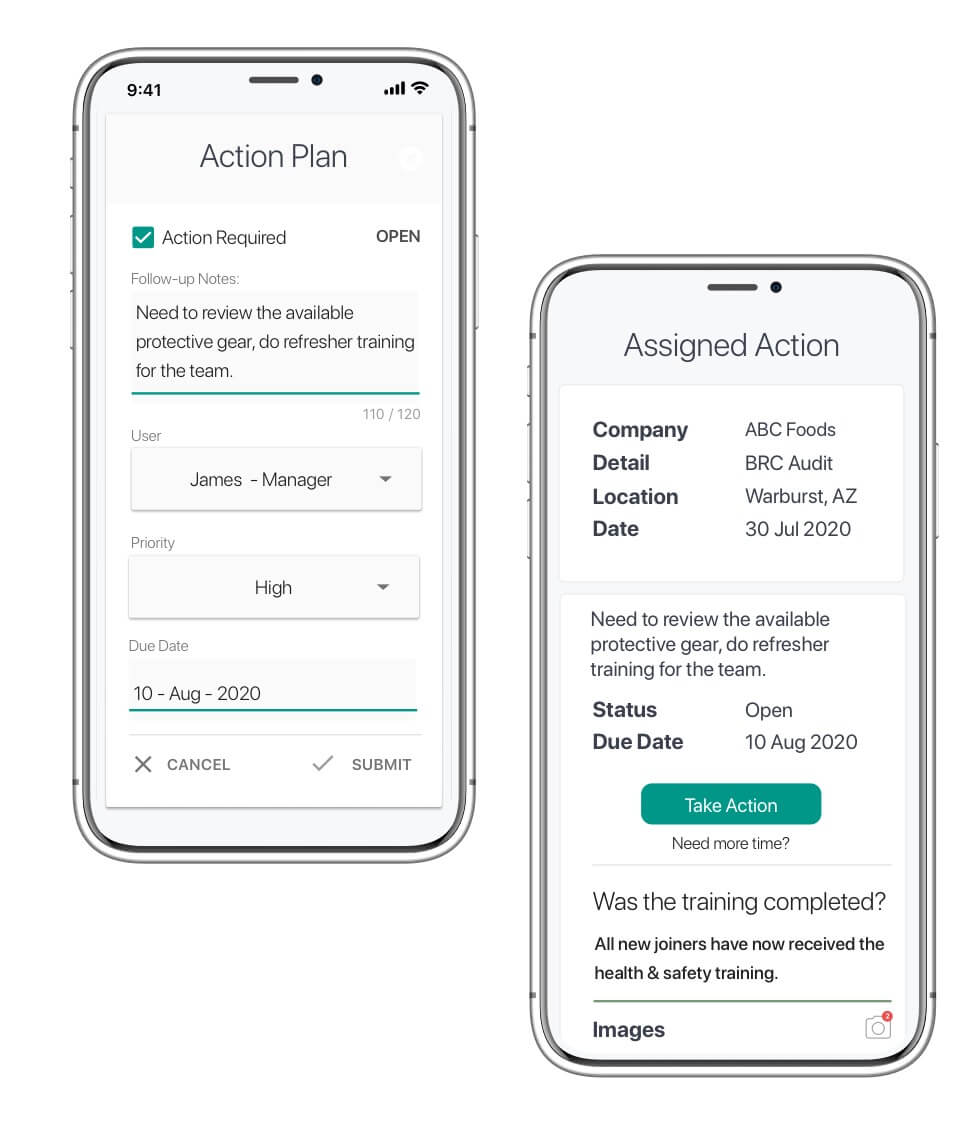 GoAudists App - Action Plan Example 
