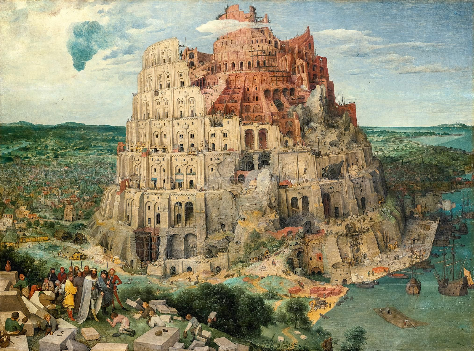 Tower of Babel by Bruegel the Elder 